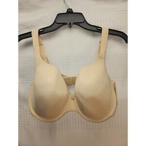 Dominique Bra Womens Beige Sz 38F Underwired Padded Push Up 94793